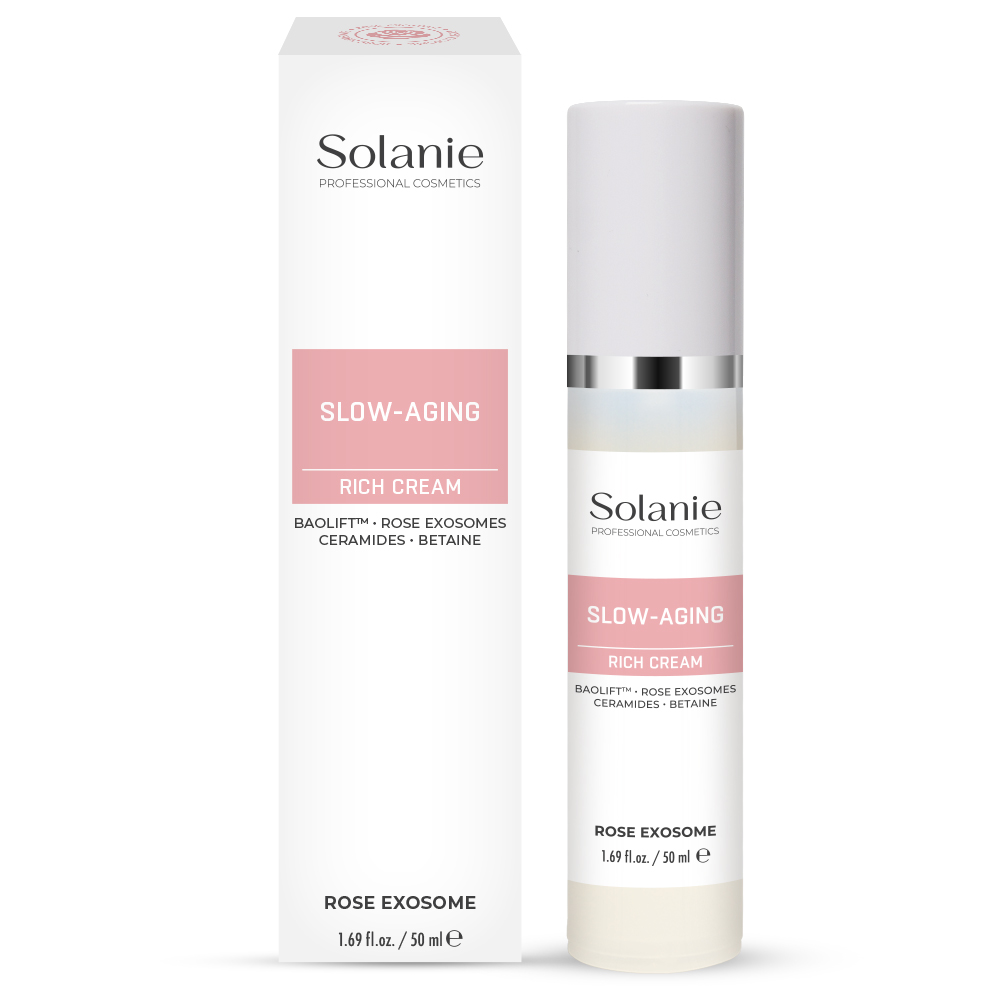 Solanie Rose Exosome Slow Aging Cream Rich 50ml