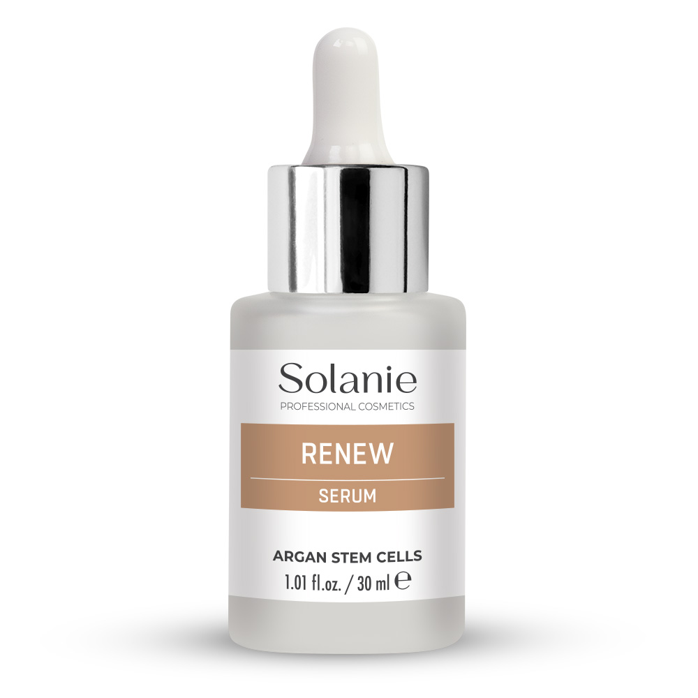 Solanie Argan plant stem cells renew serum 30 ml