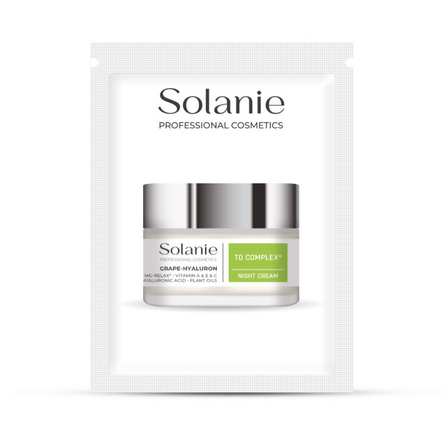 Solanie Sample Grape-hyaluron night cream with TO Complex 3ml