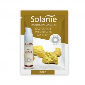 Solanie Sample Gold Catalyst Moisturizing Day Cream with UV protection 3ml