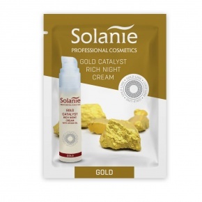 Solanie Sample Gold Catalist Rich Night Cream 3ml