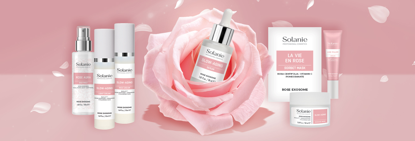 New Era in Skincare: Introducing the Solanie Rose Exosome Slow Aging Product Line
