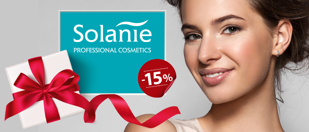 Happy Women’s day! Give Solanie products and save 15%!