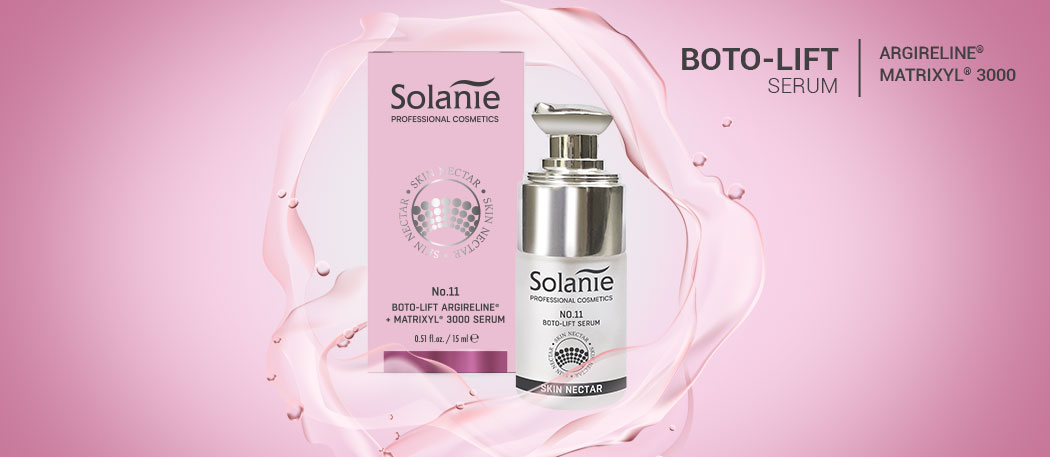 NEW! SOLANIE SKIN NECTAR NO.11 BOTO-LIFT ARGIRELINE® + MATRIXYL® 3000 SERUM