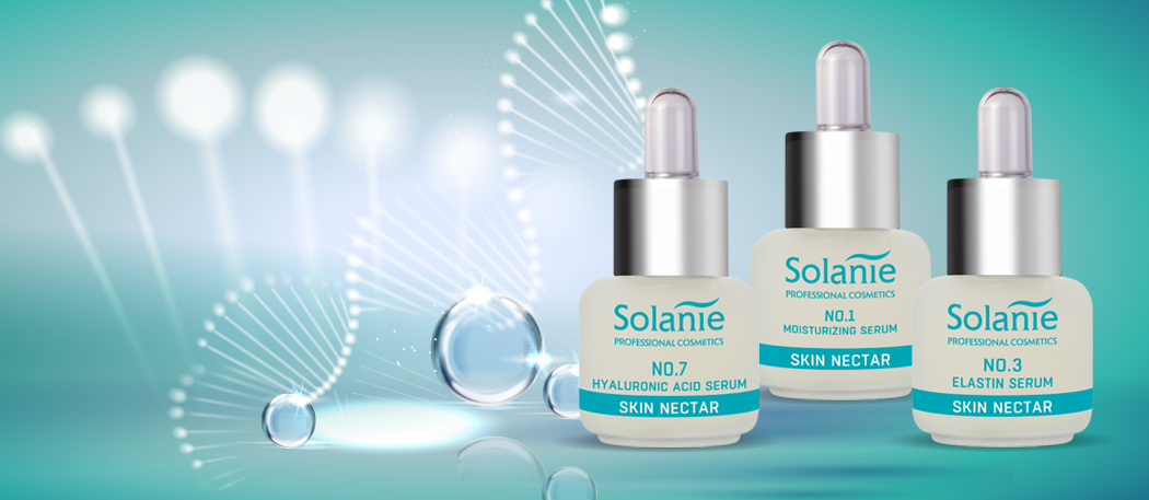 New Solanie line filler serum with Niacinamide
