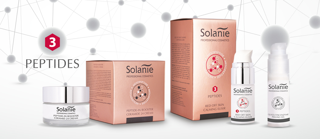 Mesotherapy effect without needling based on Solanie 3 peptides supercomplexes