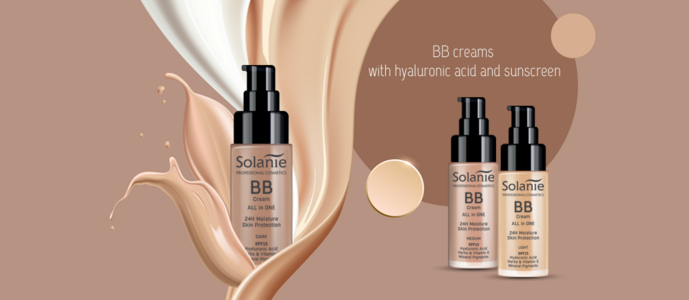 Naturally radiant complexion with Solanie BB cream