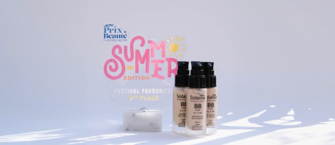 THE SOLANIE BB CREAM WITH HYALURONIC ACID AND SUNSCREEN WON THE JOY PRIX DE BEAUTÉ AWARD
