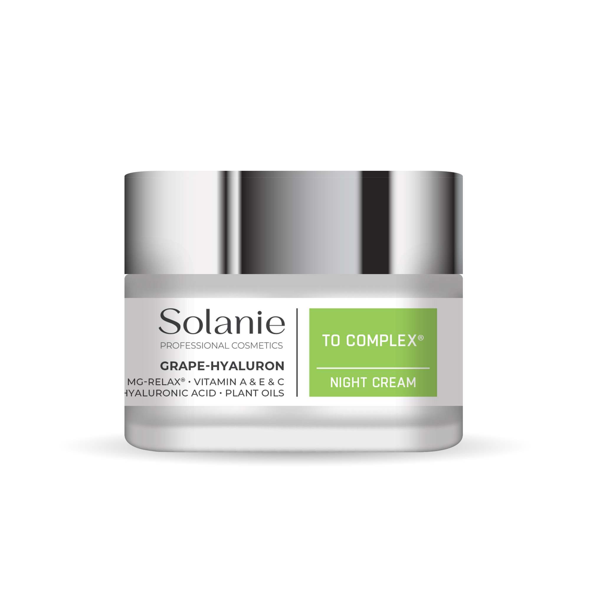 Solanie Grape-hyaluron night cream with TO Complex 50 ml