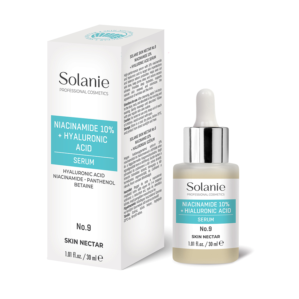 Solanie Skin Nectar No.9 Niacinamide 10% + Hyaluronic acid Serum 30ml
