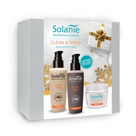 Solanie Clean & Fresh Skin cleansing set + gift