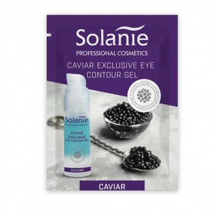 Solanie Sample Caviar Exclusive eye-contour gel 1ml