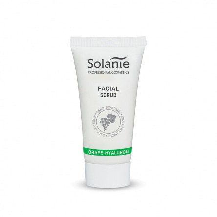 Solanie Grape-hyaluron facial scrub 50 ml