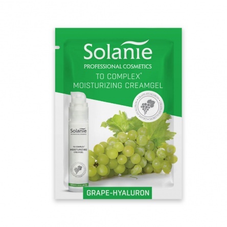 Solanie Sample Grape-hyaluron Moisturizing creamgel TO Complex 3ml