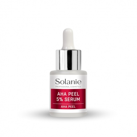 Solanie AHA peel 5 serum 15 ml