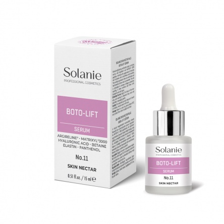 Solanie Skin Nectar No.11 Boto-Lift Argireline + MATRIXYL® 3000 serum 15ml