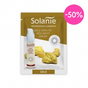 Solanie Sample Gold Catalist Rich Night Cream 3ml
