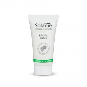 Solanie Grape-hyaluron facial scrub 50 ml